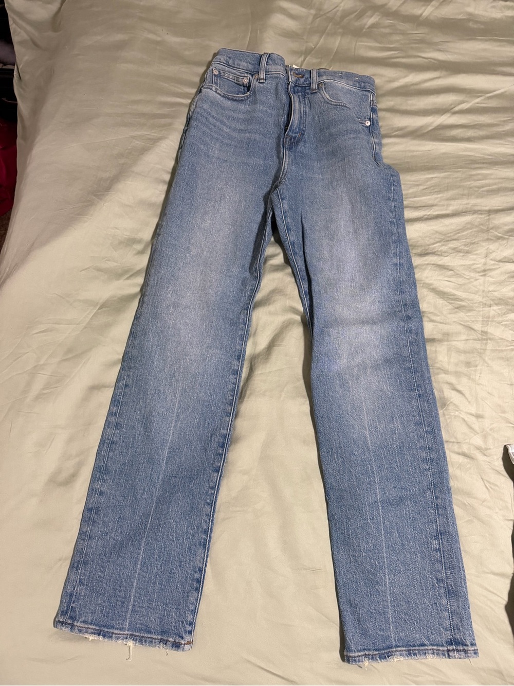 Madewell Classic Straight Fit women’s Jeans - Light Blue- 90s straight